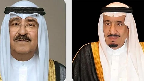القيادة الكويتية تهنئ خادم الحرمين باليوم الوطني الـ95 وتؤكد عمق العلاقات الأخوية