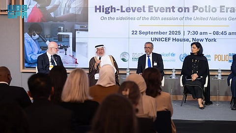 الدكتور الربيعة: السعودية تُسهم بـ500 مليون دولار لمبادرة استئصال شلل الأطفال عالميًّا