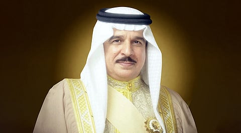 ملك مملكة البحرين حمد بن عيسى آل خليفة