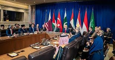 بيان القمة متعددة الأطراف مع ترامب في نيويورك .. دعوة عاجلة لوقف الحرب وإعادة إعمار غزة
