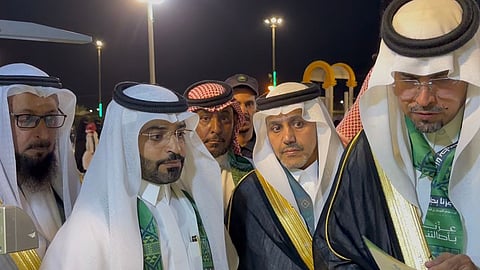 "مستشفى ظلم" يحتفي باليوم الوطني الـ95 بفعاليات صحية وتوعوية