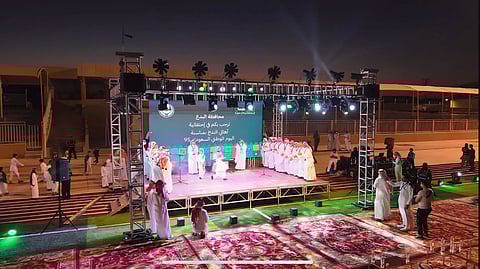 البدع تحتفل باليوم الوطني الـ95 بعروض وطنية وتراثية بمشاركة الأهالي