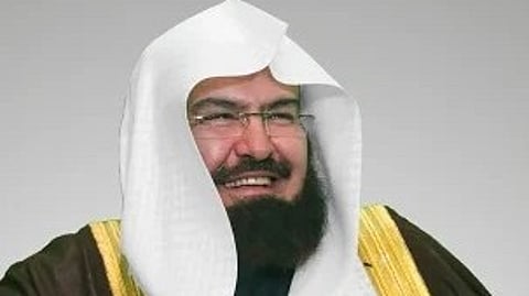 رئيس الشؤون الدينية في المسجد الحرام والمسجد النبوي عبدالرحمن السديس
