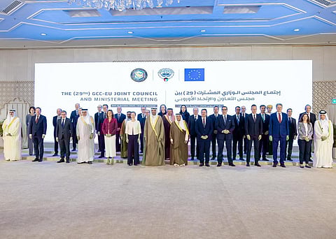 بيان خليجي أوروبي مشترك يدعو لتعزيز الشراكة الاستراتيجية وحل الدولتين ويندد بالعدوان على قطر