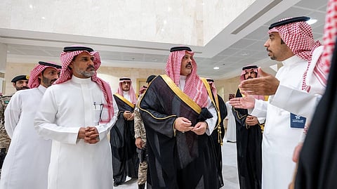 أمير حائل يتفقد مشروع المستشفى العام الجديد تمهيدًا لافتتاحه في نوفمبر المقبل