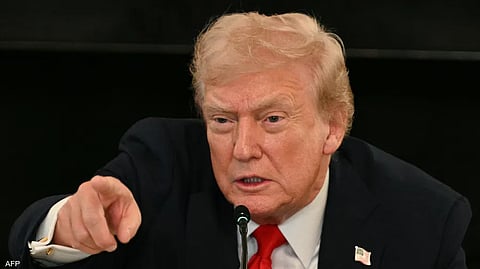 الرئيس الأمريكي دونالد ترامب