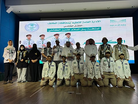 اختتام منافسات رسل السلام للتميّز الكشفي في تعليم الطائف