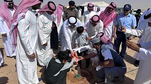 برعاية "البابطين".. انطلاق مبادرة تشجير "واحة الدوادمي" بـ 10 آلاف شجرة و550 متطوعًا