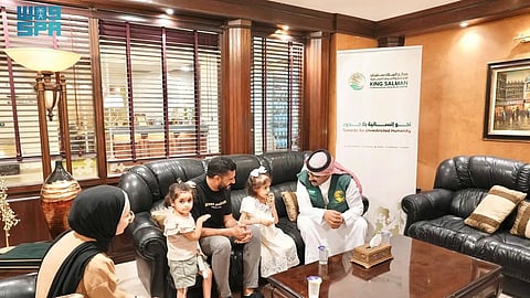 مركز الملك سلمان للإغاثة يفتح باب الأمل لطفلة فلسطينية مصابة بسرطان القولون