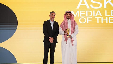 الرئيس التنفيذي للتواصل في مؤسسة المسار الرياضي يحصد جائزة أفضل قائد إعلامي لعام 2025