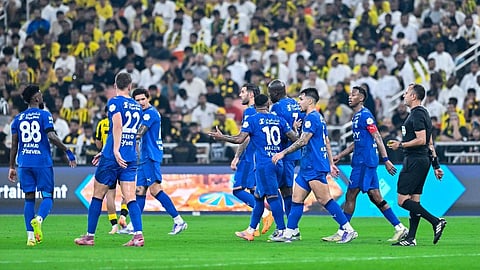 بعد هدف ليوناردو في شباك الاتحاد.. الهلال يصل للهدف رقم 500 خارج ملعبه