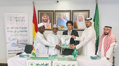 المملكة تسلّم 7 آلاف ذبيحة لغينيا ضمن مشروع الهدي والأضاحي
