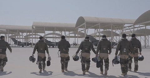 انطلاق مناورات تمرين "مركز الحرب الجوي الصاروخي" بمشاركة القوات الجوية السعودية