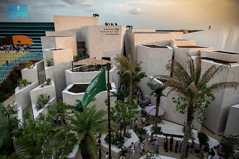 جناح المملكة المشارك في إكسبو أوساكا يحصد جائزتين في "جوائز أثر" عن حملة "تعرَّف على السعودية"