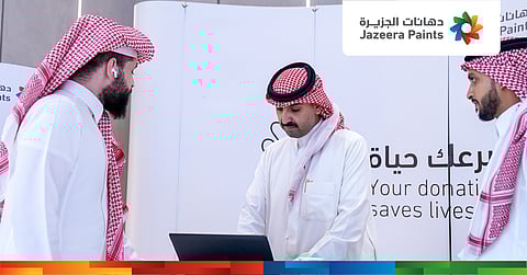 "دهانات الجزيرة" تنظّم حملة للتبرّع بالدم بالتعاون مع مستشفى الملك فيصل التخصصي