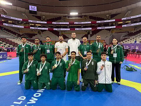 المنتخب السعودي للتايكوندو يحصد الذهب في بطولة قطر الدولية