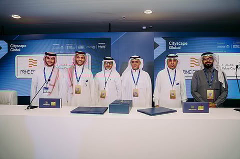 برايم العقارية توقّع اتفاقية استراتيجية مع "قيمة المالية" لإطلاق صناديق عقارية بقيمة 4 مليارات ريال ضمن سيتي سكيب 2025