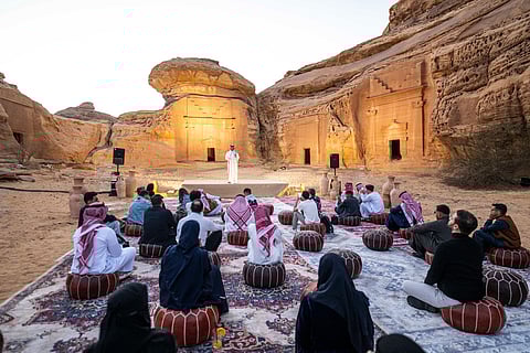 العُلا تبهر العالم بإطلاق مهرجان الممالك القديمة 2025 في الحِجر