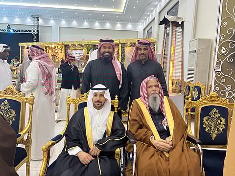 "الدعجاني" يحتفل بزواجه في الطائف