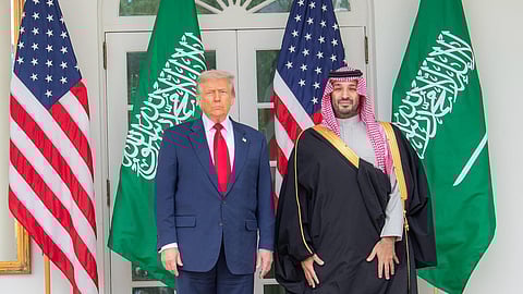 بيان سعودي–أمريكي مشترك في ختام زيارة ولي العهد إلى واشنطن يؤكد متانة الشراكة الإستراتيجية بين البلدين