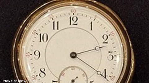 الأعلى سعرًا.. ساعة جيب من تيتانيك تُباع بـ2.34 مليون دولار