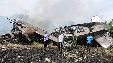 تحطم طائرة مساعدات في جنوب السودان ومصرع 3 أشخاص