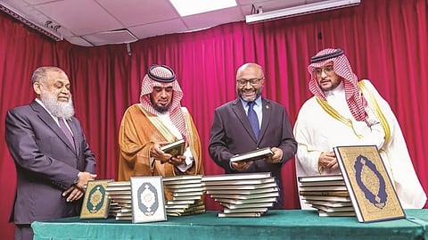 الندوة العالمية: المملكة رائدة في خدمة القرآن ونشره بجميع اللغات