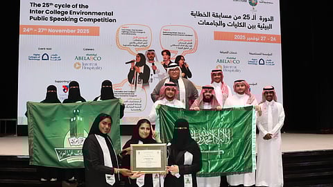 جامعة الملك عبدالعزيز تحصد مراكز متقدمة في مسابقة بيئية دولية بدبي