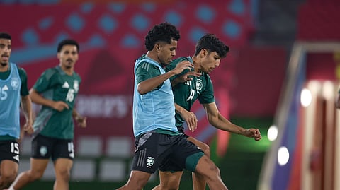 الأخضر الأولمبي يبدأ استعداداته في الدوحة.. والتحاق العبيد وبرناوي بالمعسكر