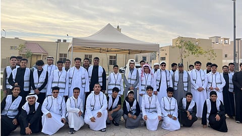 170 متطوعًا من تنمية المهدية يشاركون في مبادرة "الرياض تتطوّع" للتشجير والنظافة