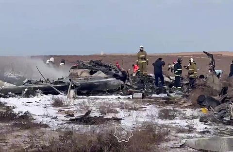 كازاخستان: إعلان وشيك لنتائج التحقيق في تحطم الطائرة الأذربيجانية