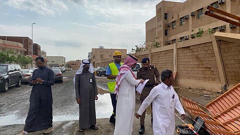 لجنة حصر أضرار أمطار ينبع تبدأ أعمالها الميدانية لتقييم الممتلكات المتضررة