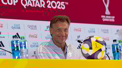 رينارد: هدفنا نصف نهائي كأس العرب وجاهزون لمواجهة فلسطين