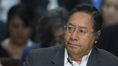 الرئيس البوليفي السابق لويس آرسي