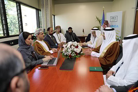 "المشيطي" يترأس الاجتماع التشاوري لوزراء البيئة العرب ويعقد لقاءات ثنائية في نيروبي