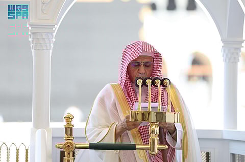 إمام وخطيب المسجد الحرام الشيخ الدكتور صالح بن عبدالله بن حميد