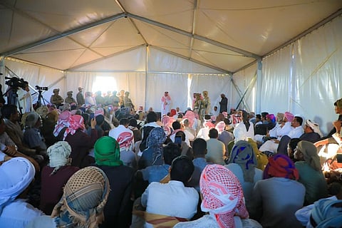 الوفد السعودي في حضرموت