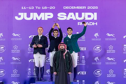 إيمانويل كاميلي .. بطلًا لشوط جائزة "قفز السعودية" الكبرى