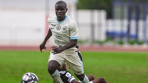 جانب من لقاء الاتحاد وجلف يونايتد الإماراتي