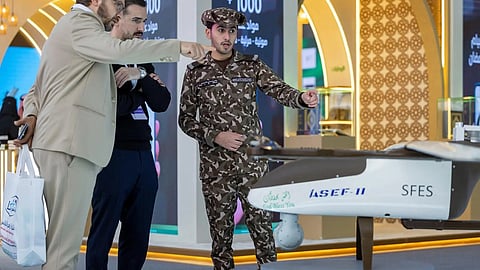 الأمن البيئي يستعرض طائرة "عاصف 2" بتقنيات الذكاء الاصطناعي في معرض "صنع في السعودية"