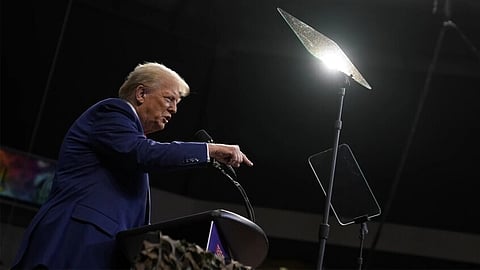 الرئيس الأمريكي دونالد ترامب