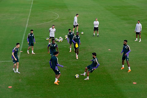 الأخضر يختتم استعداداته لمواجهة الإمارات في "تحديد الثالث".. وكنو والهوساوي خارج التشكيلة بسبب الإصابة