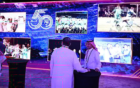 الاتحاد العربي يستعرض مسيرة 50 عامًا في معرض بالدوحة