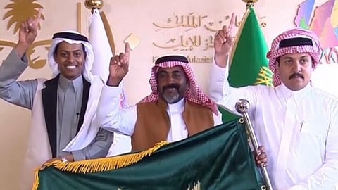 مهرجان الإبل: المطيري بطل شلفا ولي العهد ولجان التحكيم تستعرض فرديات الشعل