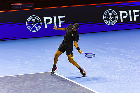 "بطولة الجيل القادم للتنس": "باسافاريدي" إلى نصف النهائي.. و"تيين" يخطف البطاقة الثانية