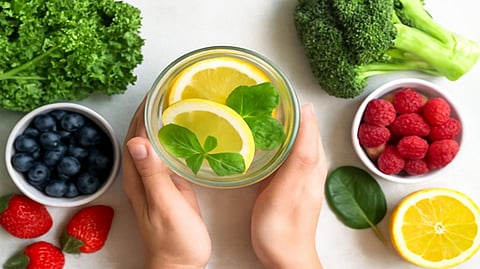 ماءٌ وأليافٌ ونومٌ.. وصفة سحرية لإزالة السموم من الجسم