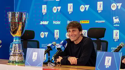 كونتي: تجربتنا في السعودية رائعة.. ونابولي يحتفل باللقب