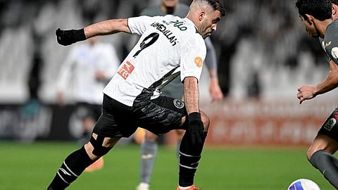 جانب من لقاء الشباب والريان القطري