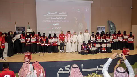 جازان: "الهلال الأحمر" يكرم 22 ألف متطوع في حفل سنوي