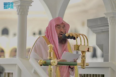 السديس: حقوق العباد من أعظم ما يُتقى.. وحذارِ ظلم الدماء والأموال والأعراض